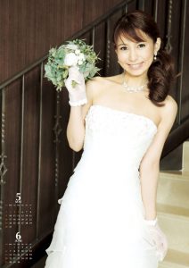 2010年加藤ゆりカレンダー 5月6月