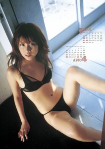 2010年重盛さと美カレンダー 3月4月
