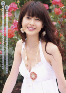 ２０１０年松本若菜カレンダー　７月８月