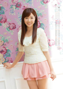 2013年松本あゆ美カレンダー 11月12月