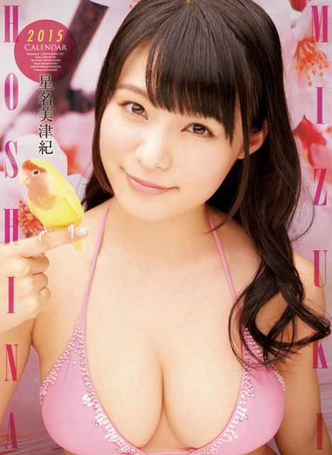 ２０１５年星名美津紀カレンダー　表紙