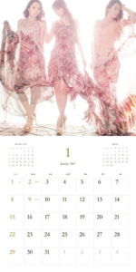 ２０１７年Kalafinaカレンダー　１月
